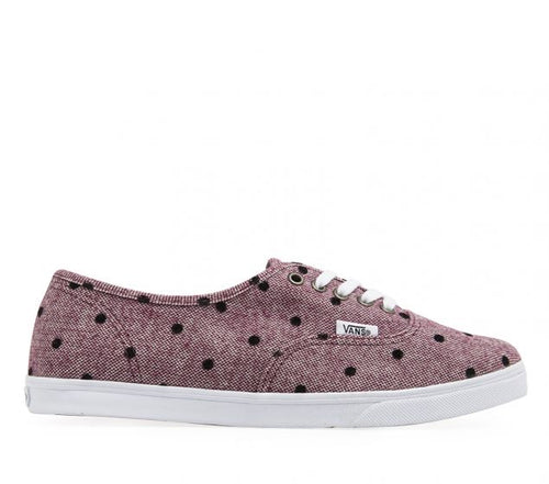 VANS |AUTHENTIC | LO PRO | BURGANDY/WHITE - Demo Store - Accept My Marketing
